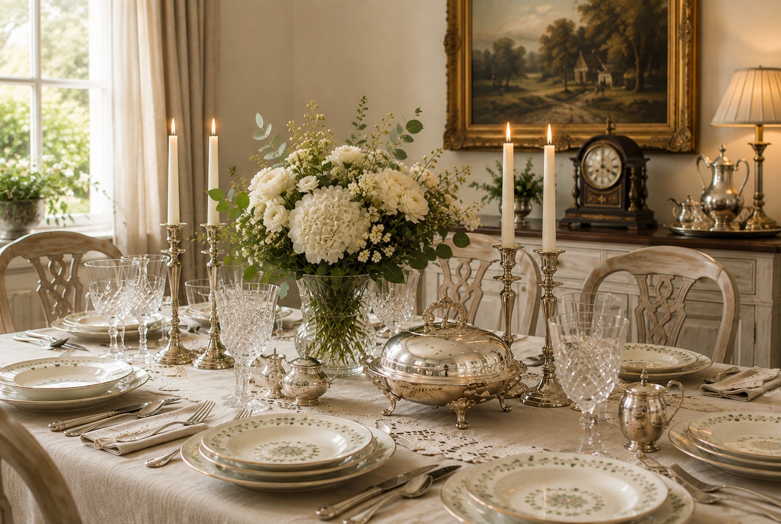 Dining and Entertaining antiques and vintage collection