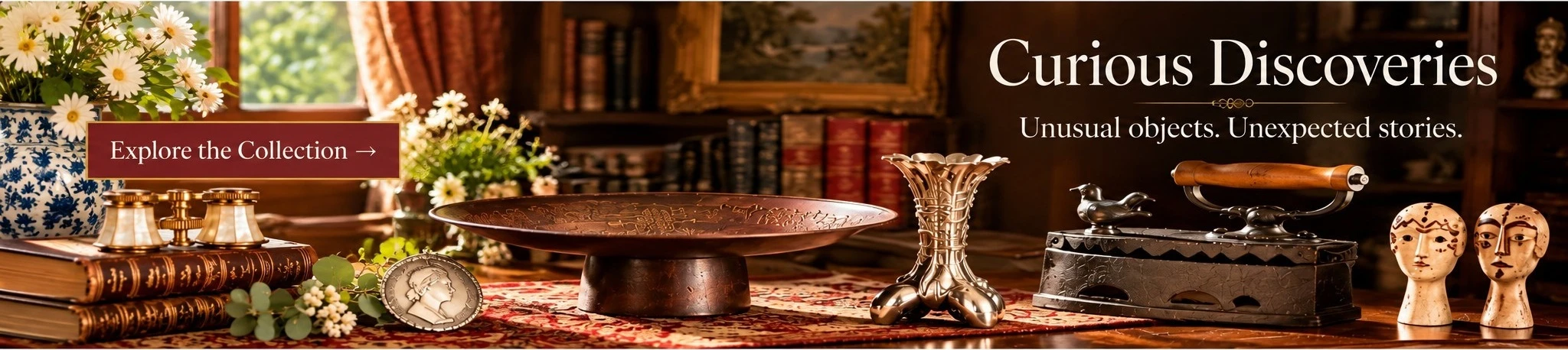 Curious Discoveries – Unusual objects. Unexpected stories.