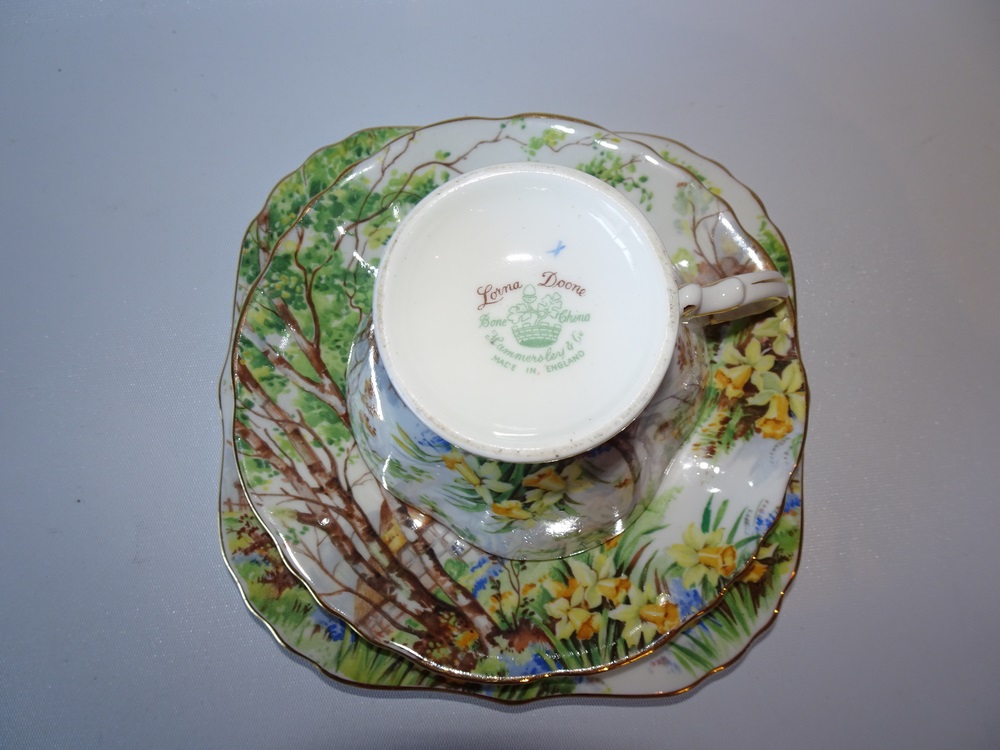 Hammersley China Trio Lorna Doone