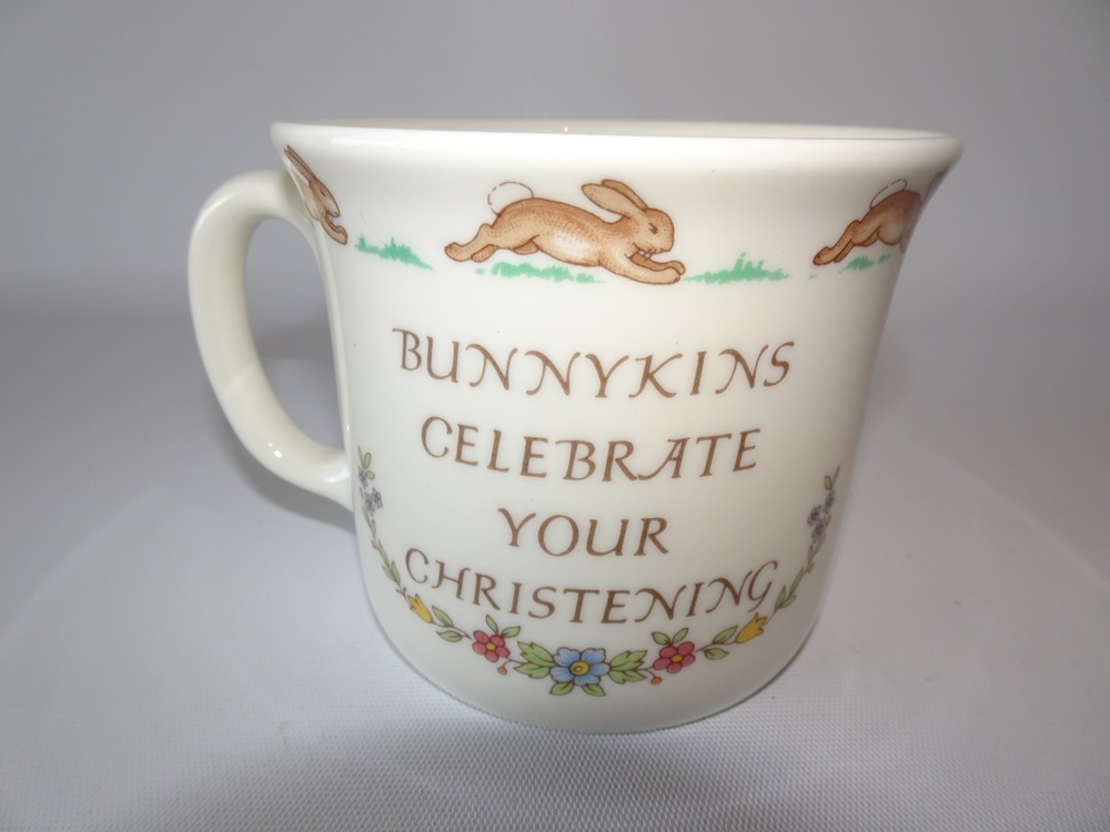 Royal Doulton Bunnykins Christening Mug