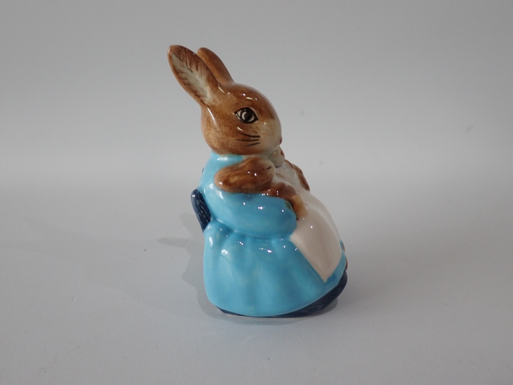 Beswick Beatrix Potter Mrs Rabbit and Bunnies Figurine c.1976 English ...