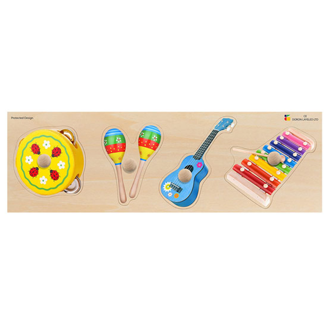 edushape Puzzle - Musical Instrument | Official Retailer |