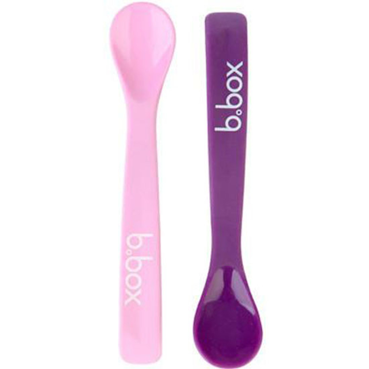 2 pack Baby Spoons Pink/Purple