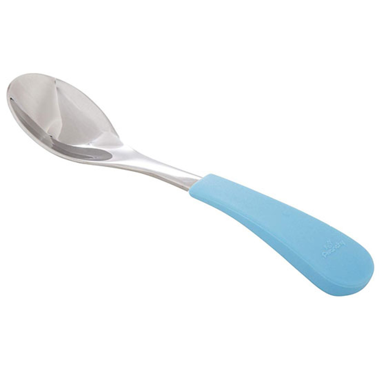 Avanchy Stainless Steel Infant Feeding Spoons (2 Pack) - Blue