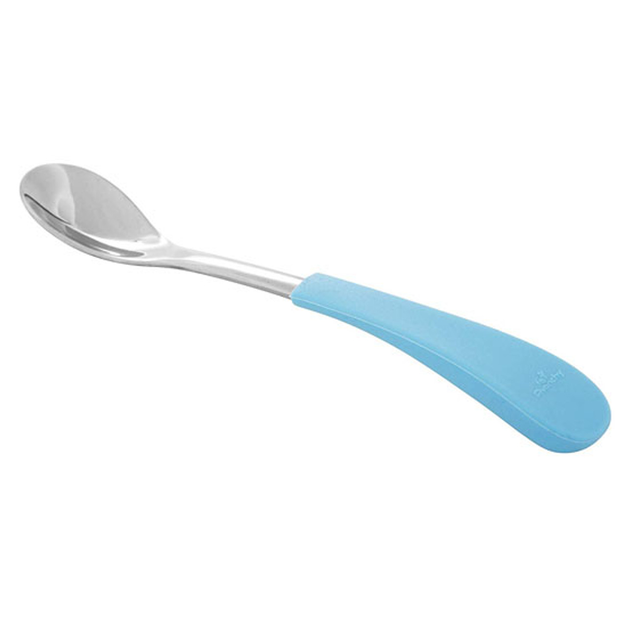 Avanchy Stainless Steel Infant Feeding Spoons in Blue