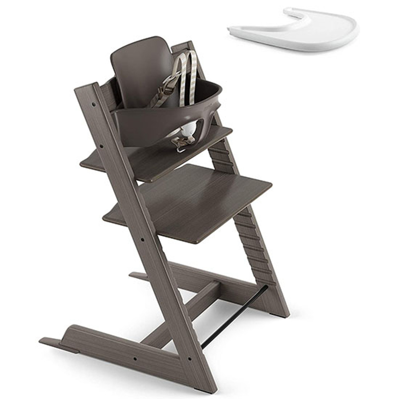 Stokke Tripp Trapp high chair with tray and accessories from Kidsland.