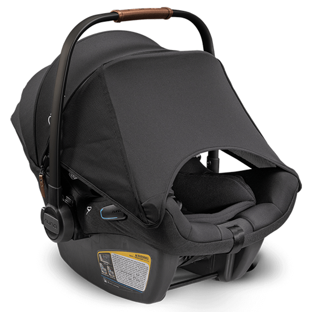 nuna pipa shoulder strap height