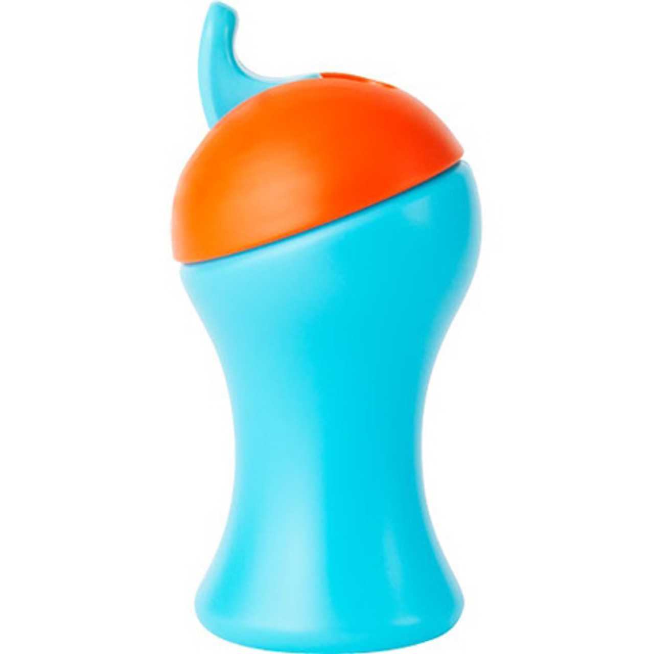 Boon Swig Tall Flip Top Sippy Cup - Blue & Orange