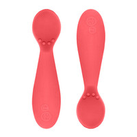 EZPZ Tiny Spoon Twin Pack - Coral_thumb1 EZPZ Tiny Spoon Twin Pack - Coral_thumb1