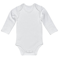 Under the Nile L/S Lap Shoulder Babybody - Off White_thumb1 Under the Nile L/S Lap Shoulder Babybody - Off White_thumb1