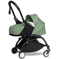 BABYZEN YOYO2 COMPLETE Newborn Stroller - Black Frame Peppermint BABYZEN YOYO2 COMPLETE Newborn Stroller - Black Frame Peppermint
