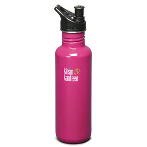 Klean Kanteen 27oz Classic Bottle w/ Loop Cap - Active Pink