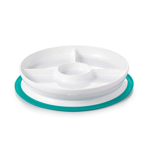 OXO Tot Stick & Stay Divided Plate - Teal_thumb1 OXO Tot Stick & Stay Divided Plate - Teal_thumb1
