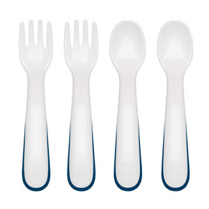  OXO Tot Fork & Spoon Set- Pink : Baby
