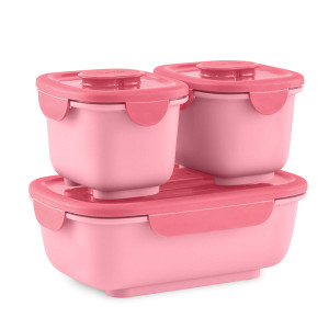 OmieBox Bento Box for Kids - Insulated Bento Lunch Box with Leak Proof  Thermos Food Jar - Meadow