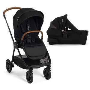 Nuna TRIV Next Stroller with LYTL Bassinet and Stand