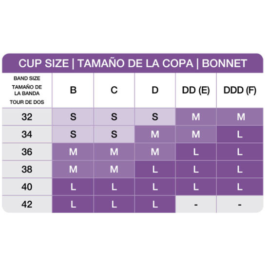 Medela Nursing Sleep Bra Size Chart