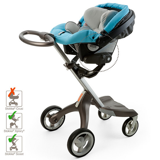 stokke stroller car seat