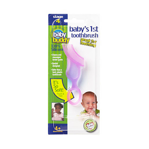 Baby Buddy Baby's 1st Toothbrush - Pink