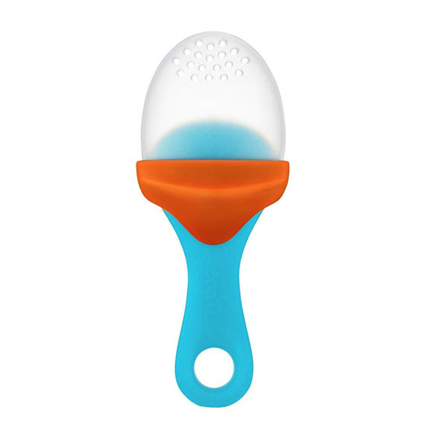 Boon Pulp Silicone Feeder - Orange Blue