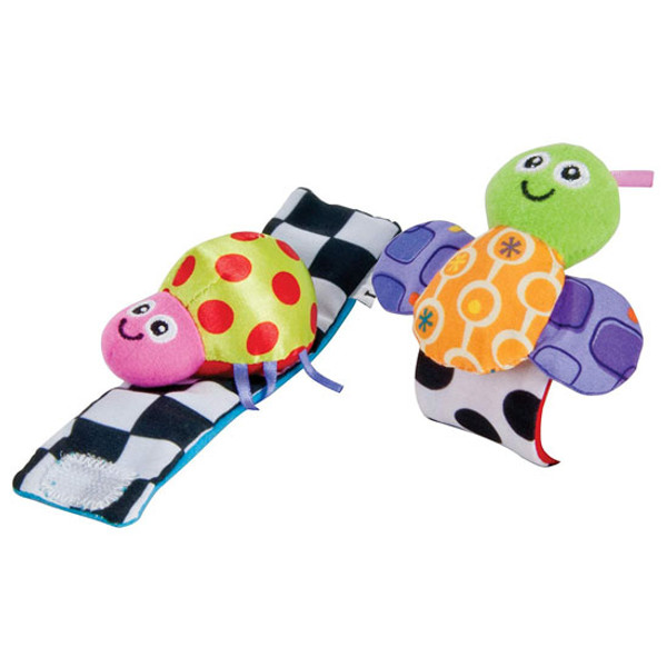 Lamaze Wrist Rattle Toy - Bug Colors