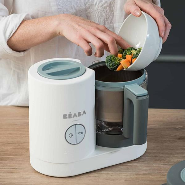 Beaba Babycook Classic Baby Food Maker 4 in 1 Steam Cooker-Blender Green