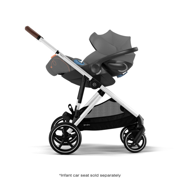 Cybex Gazelle S 2 Stroller - Lava Grey (Silver Frame)