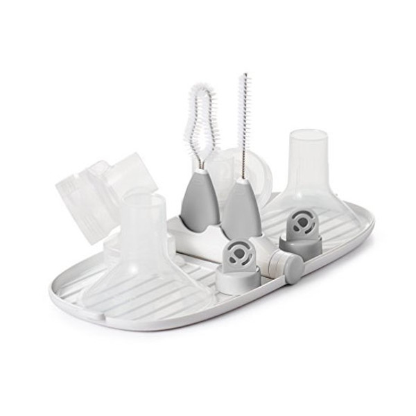 OXO TOT On-The-Go Drying Rack & Bottle Brush