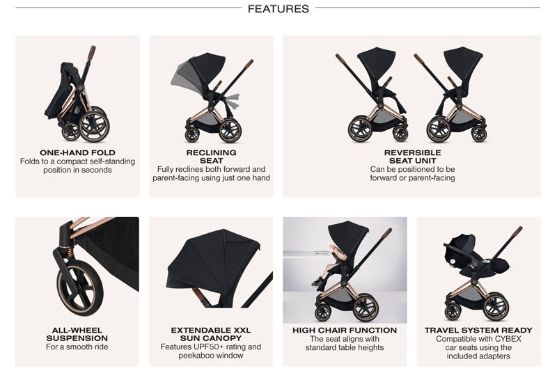 cybex priam 2019 3 in 1