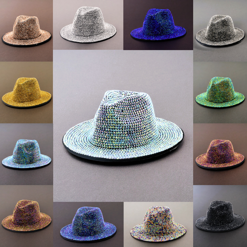 Sparkle and Shine Fedora Cap