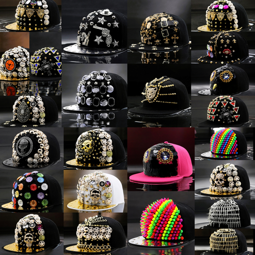 Exclusive Designer Snapbacks: Bespoke, Luxury Headwear for the Avant-Garde Fashionista Seeking Edgy, Custom-Embellished Street Style