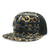 Strapped Flat-Brim Snapback Cap