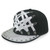 Strapped Flat-Brim Snapback Cap