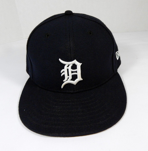 2020 Detroit Tigers Jeimer Candelario #46 Game Issued Navy Hat 7.125 DP36652