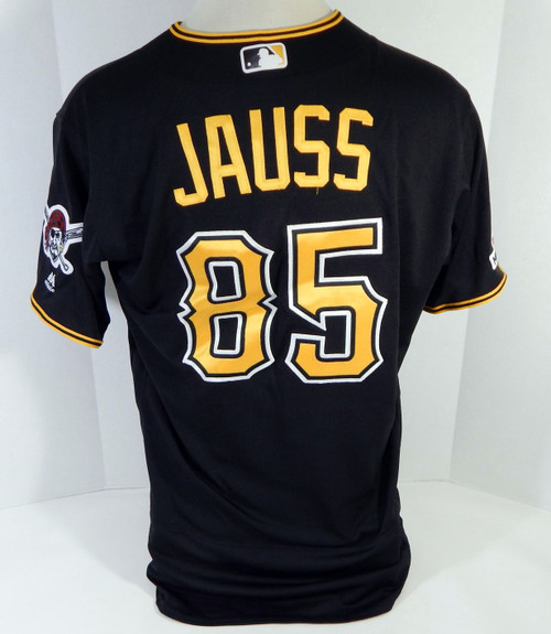 2019 Pittsburgh Pirates Dave Jauss #85 Game Used Black Jersey 150 Patch 46 72