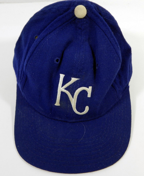 1982-83 Kansas City Royals Keith Creel #21 Game Used Blue Hat 7.125 DP22772