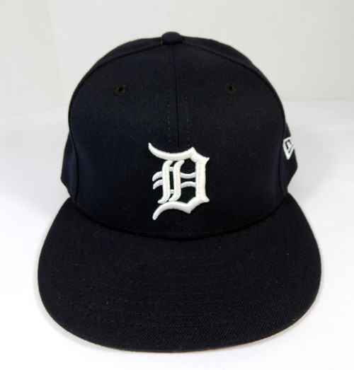 2022 Detroit Tigers Drew Carlton #66 Game Issued Navy Hat 7.125 DP36655