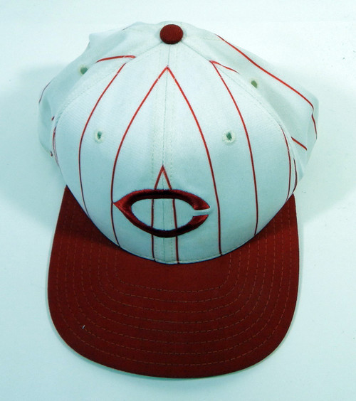 Cincinnati Reds Brian Hunter #30 Game Used White Hat M-L DP22864