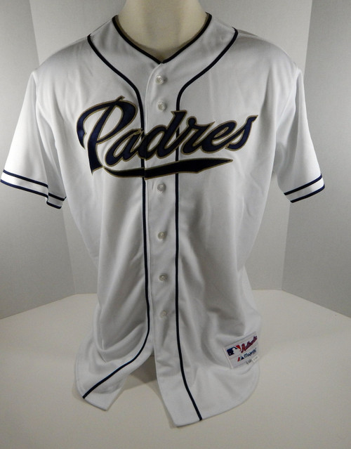 San Diego Padres Blank # Game Issued White Jersey SDP0688