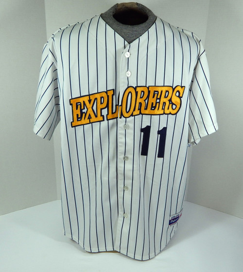 2008 Shreveport Sports #11 Game Used White Jersey XL DP29867