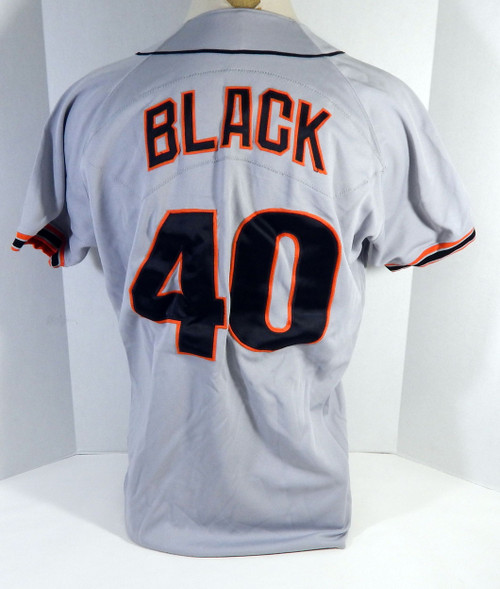 San Francisco Giants Bud Black #40 Game Issued Grey Jersey DP17506