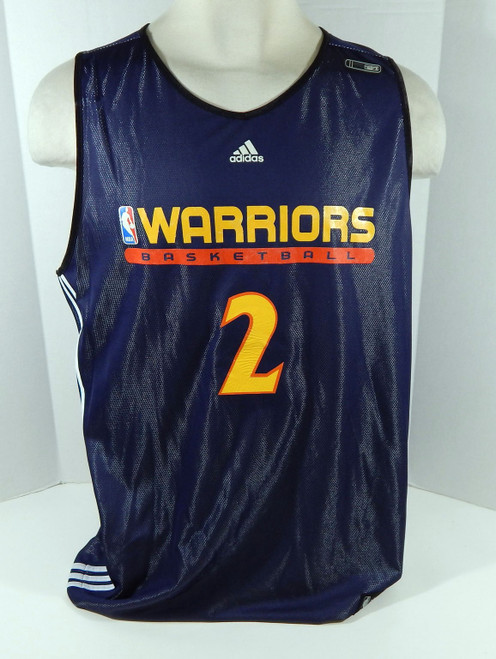 2009-10 Golden State Warriors Acie Law #2 Game Used Navy Practice Jersey DP08758