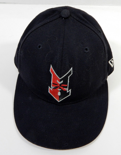 Indianapolis Indians #17 Game Used Black Hat 7 DP22799