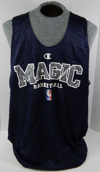 1990s Orlando Magic #45 Game Issued White Navy Practice Jersey XXXL DP25389