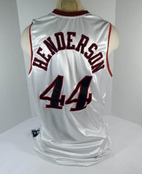 2006-07 Philadelphia 76ers Gerald Henderson #44 Game Issued White Jersey 36