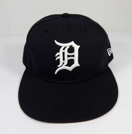 Detroit Tigers #87 Game Issued Navy Hat 7.25 DP36613