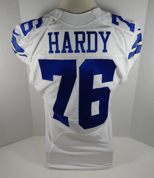 2015 Dallas Cowboys Greg Hardy #76 Game Issued White Jersey DAL00129