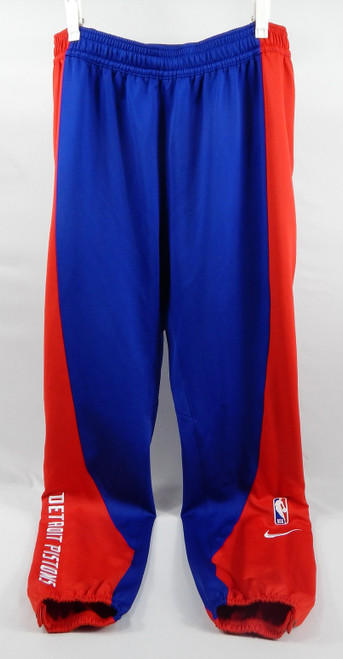 2023-24 Detroit Pistons Isaiah Stewart #28 Game Used Blue Warm Up Pants XXL 213