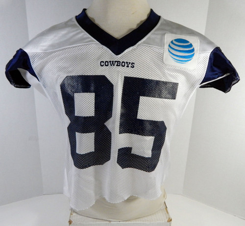 2018 Dallas Cowboys Noah Brown #85 Game Issued White Practice Jersey DP18872