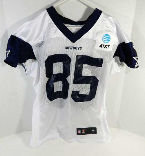 2018 Dallas Cowboys Noah Brown #85 Game Issued White Practice Jersey DP18875